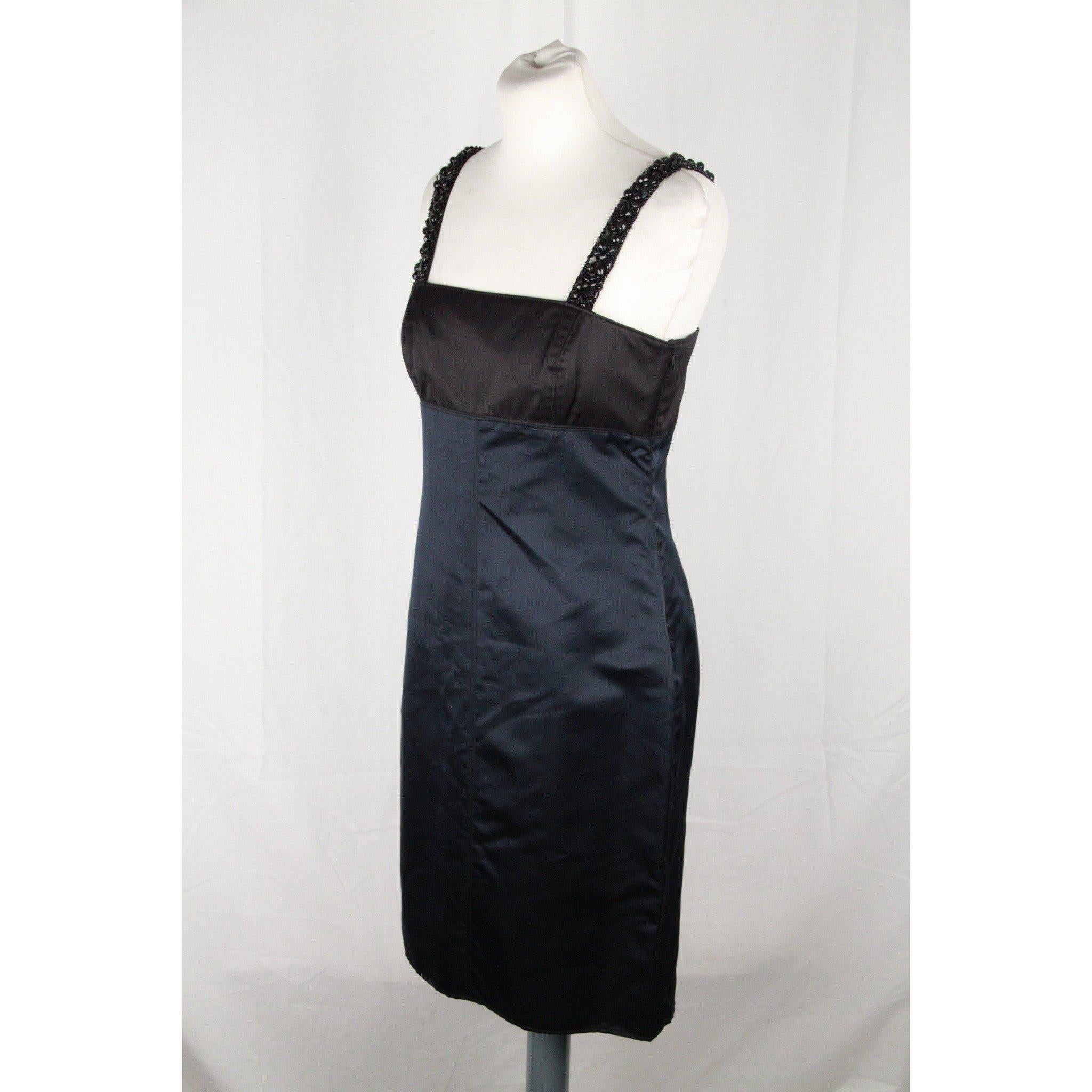 Vera Wang Color Block Sheath Dress Size 8 2