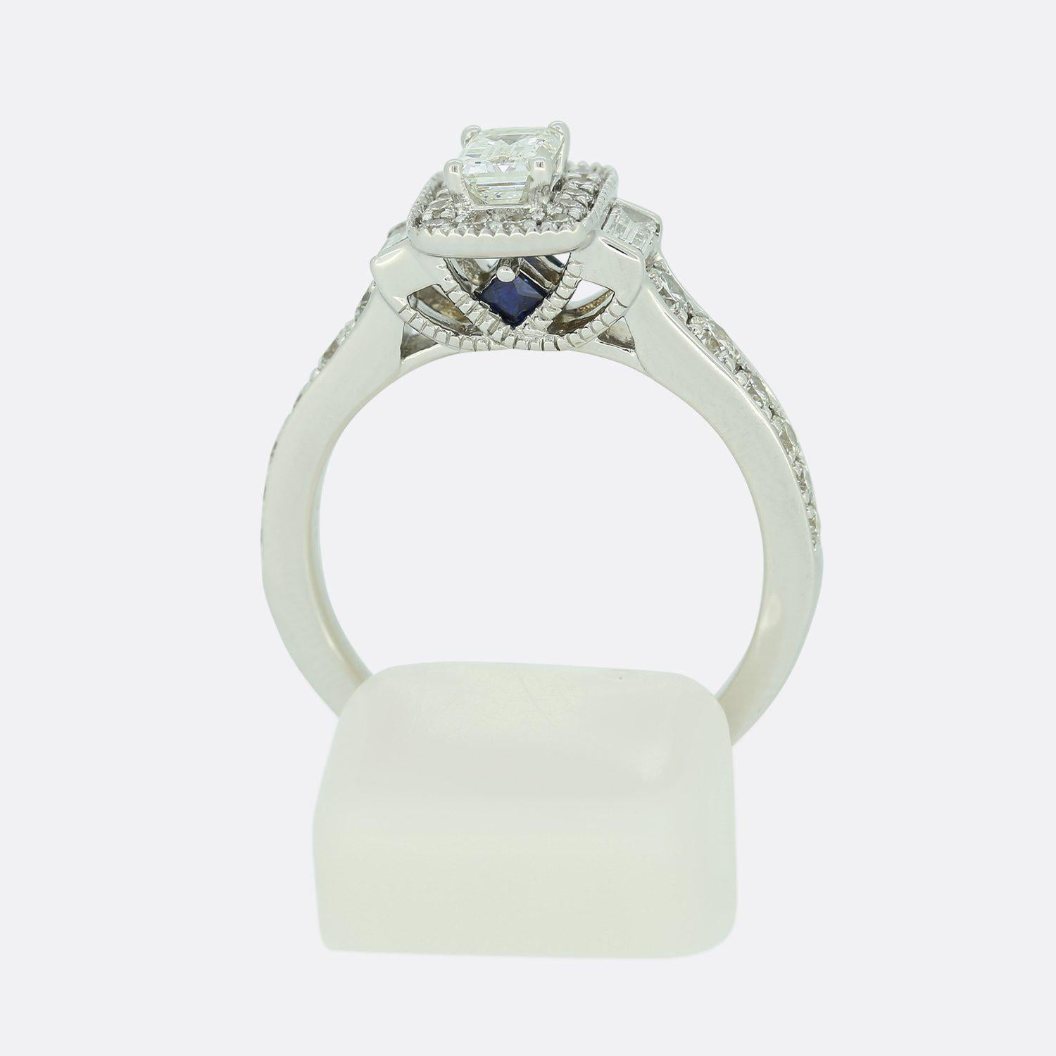 Vera Wang Diamond Engagement Ring For Sale 1