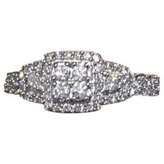 Vera Wang Anillo De Diamantes En 14k
