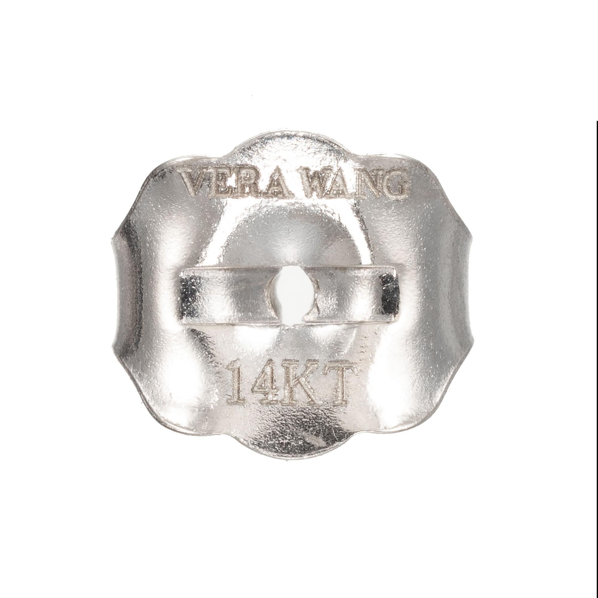 vera wang stud earrings