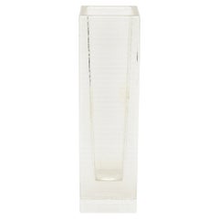 Vera Wang für Wedgewood: Kristallvase mit spirituellen, in Kaskaden angeordneten Worten