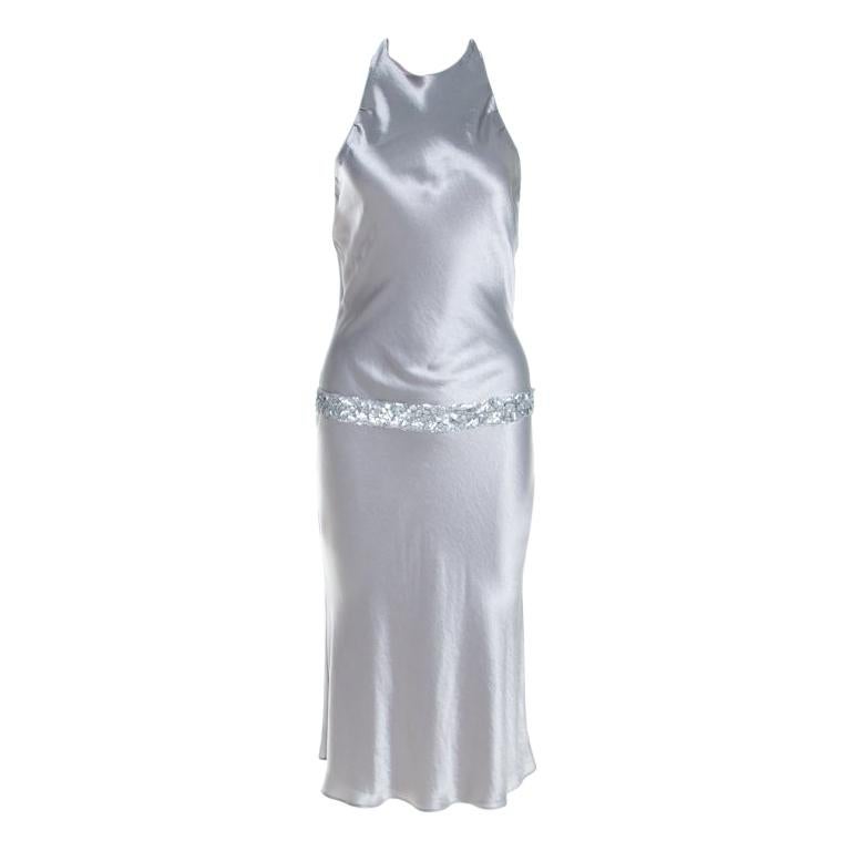 vera wang halter bridesmaid dress 2 main image 0