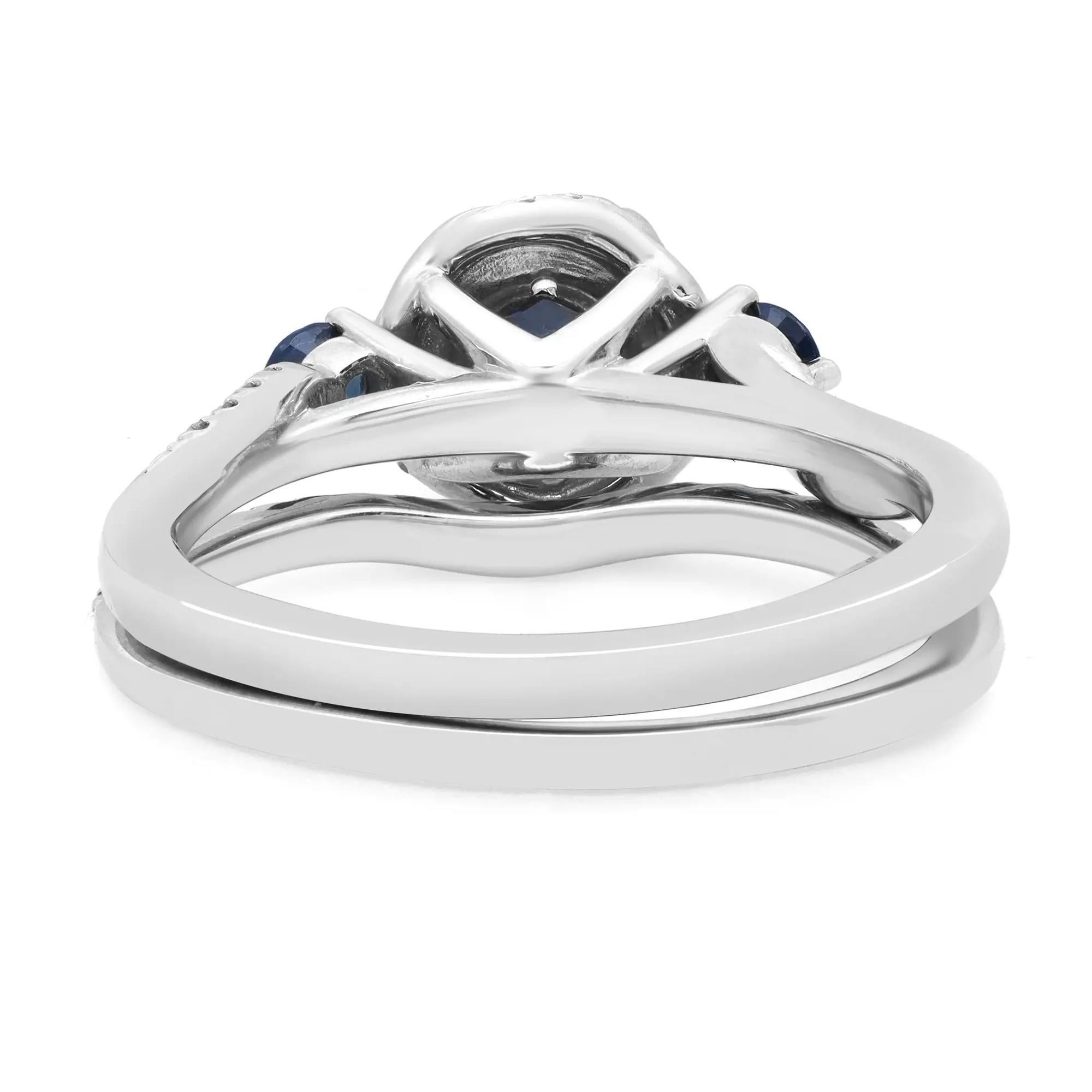 vera wang engagement rings with blue sapphire