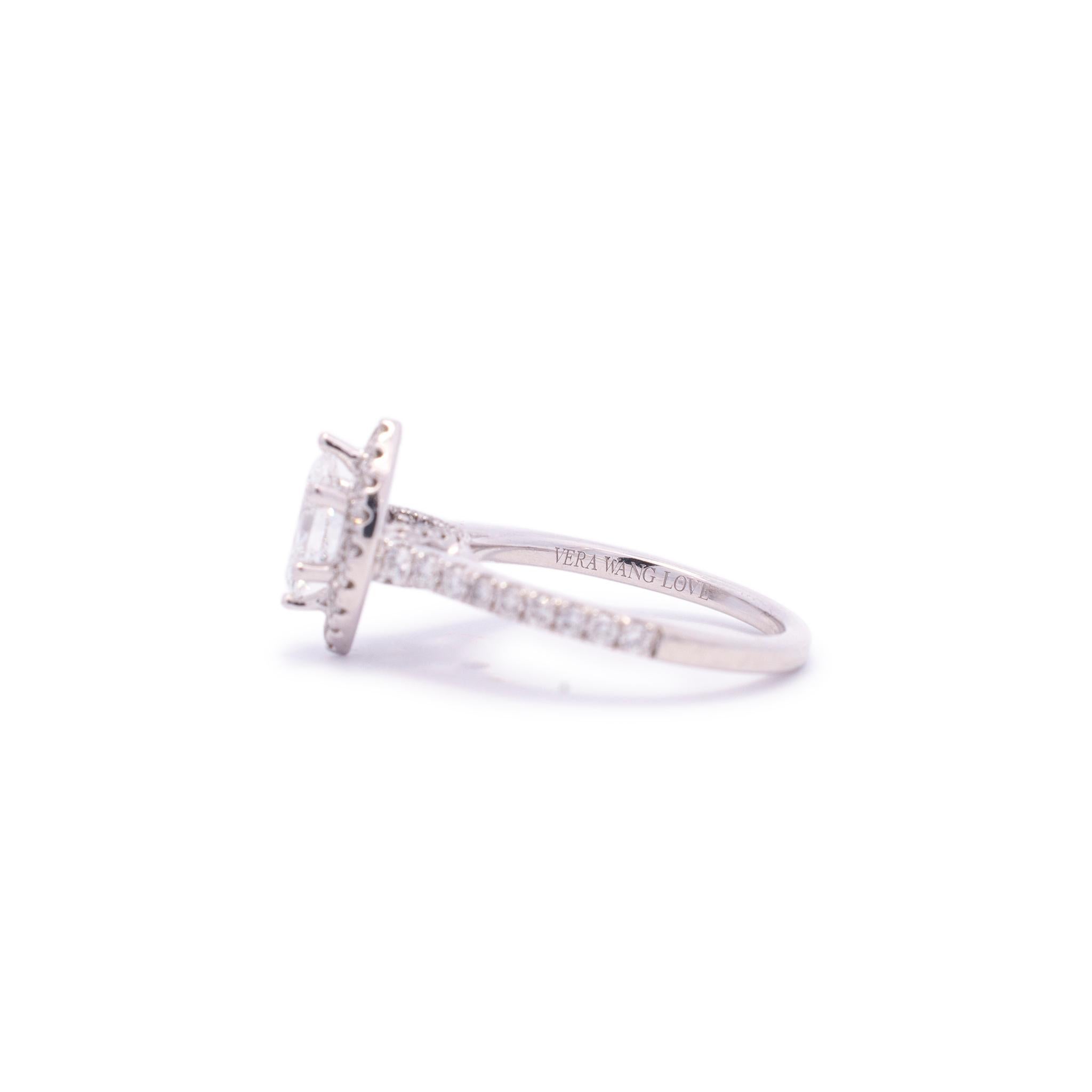 vera wang love collection ring with sapphire