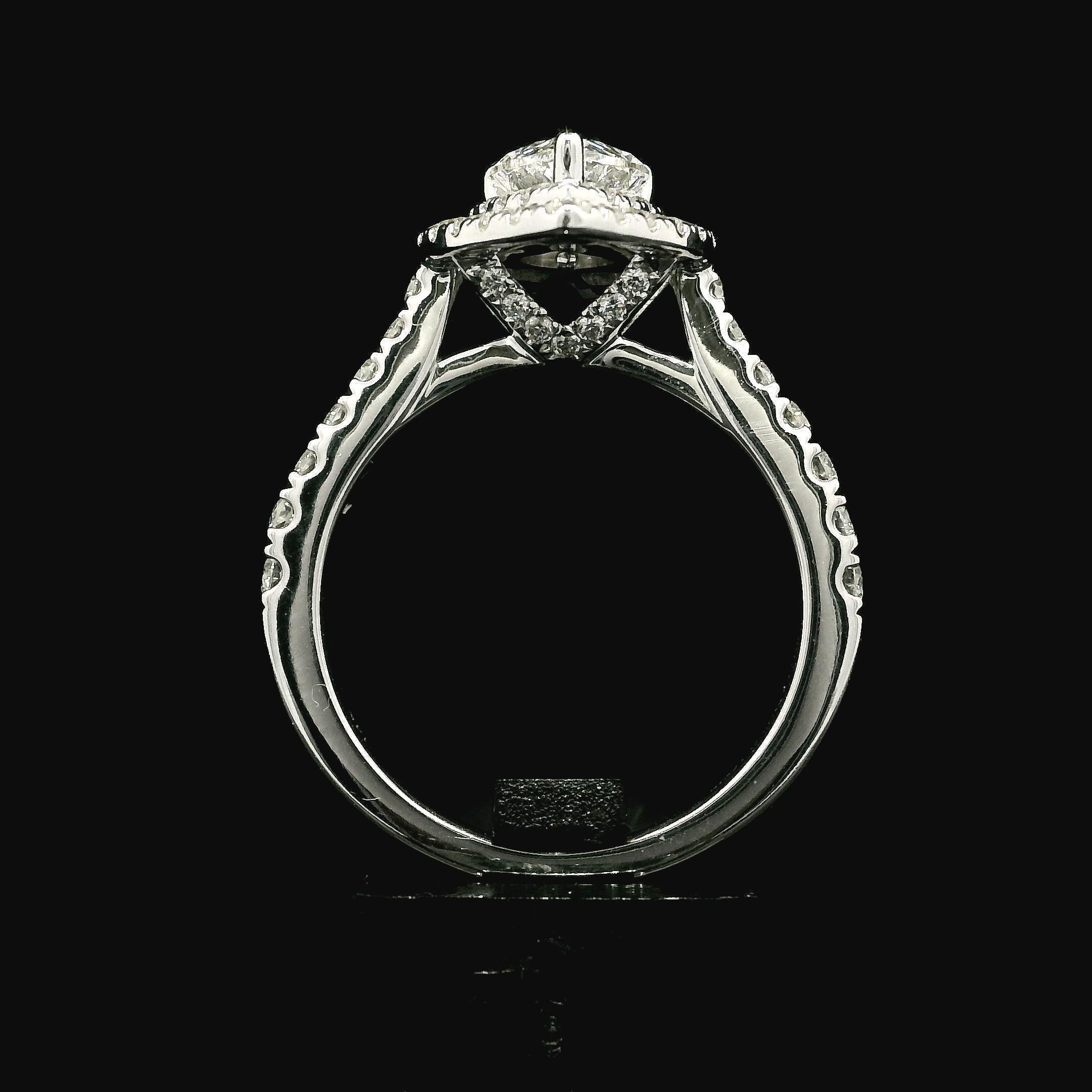 Pear Cut Vera Wang  