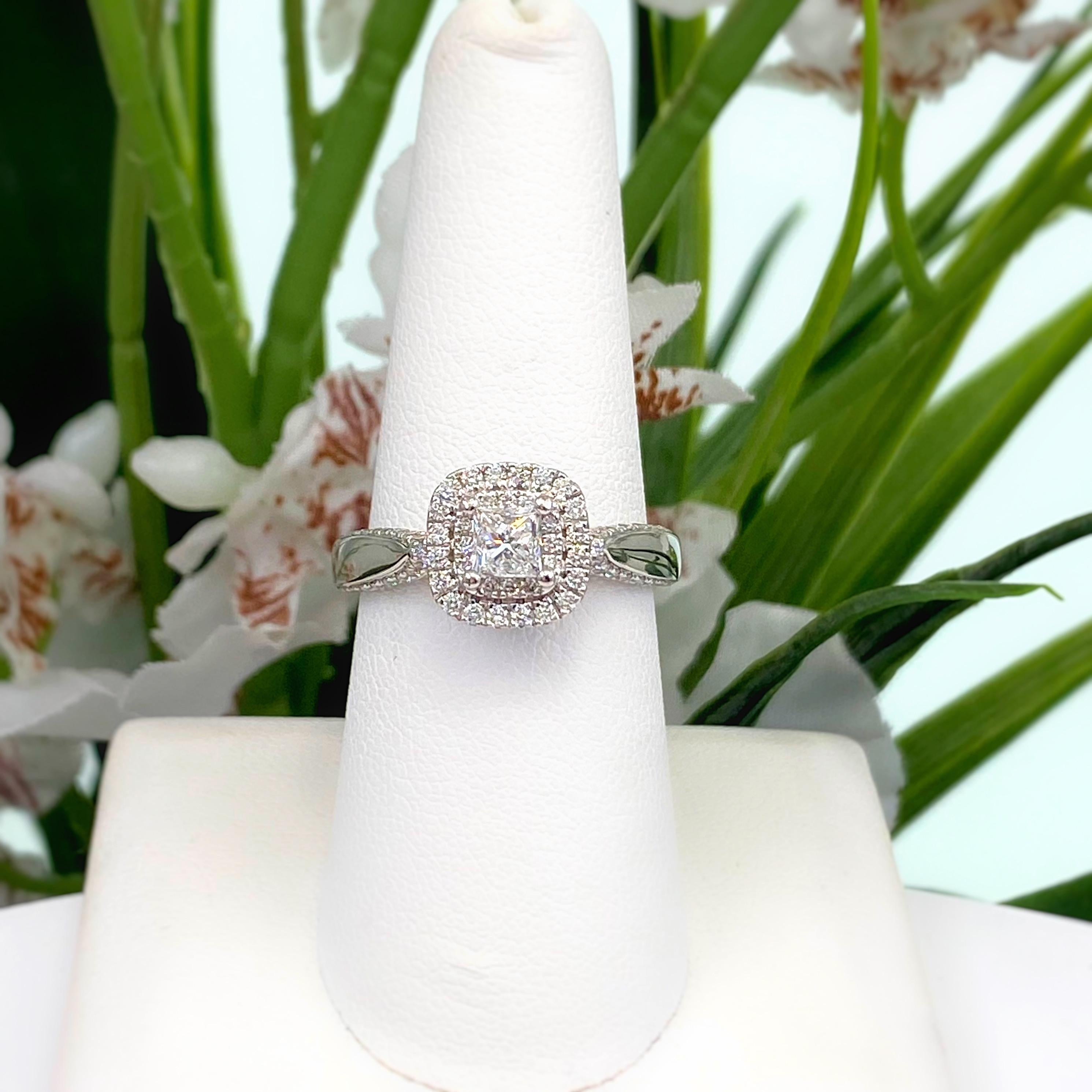 8 carat princess cut diamond ring