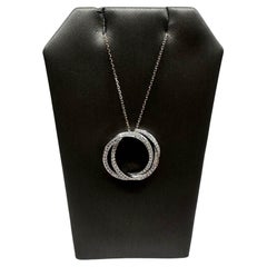 Vera Wang Love Diamond Necklace in 10kt White Gold - 0.25ctw Diamonds, New