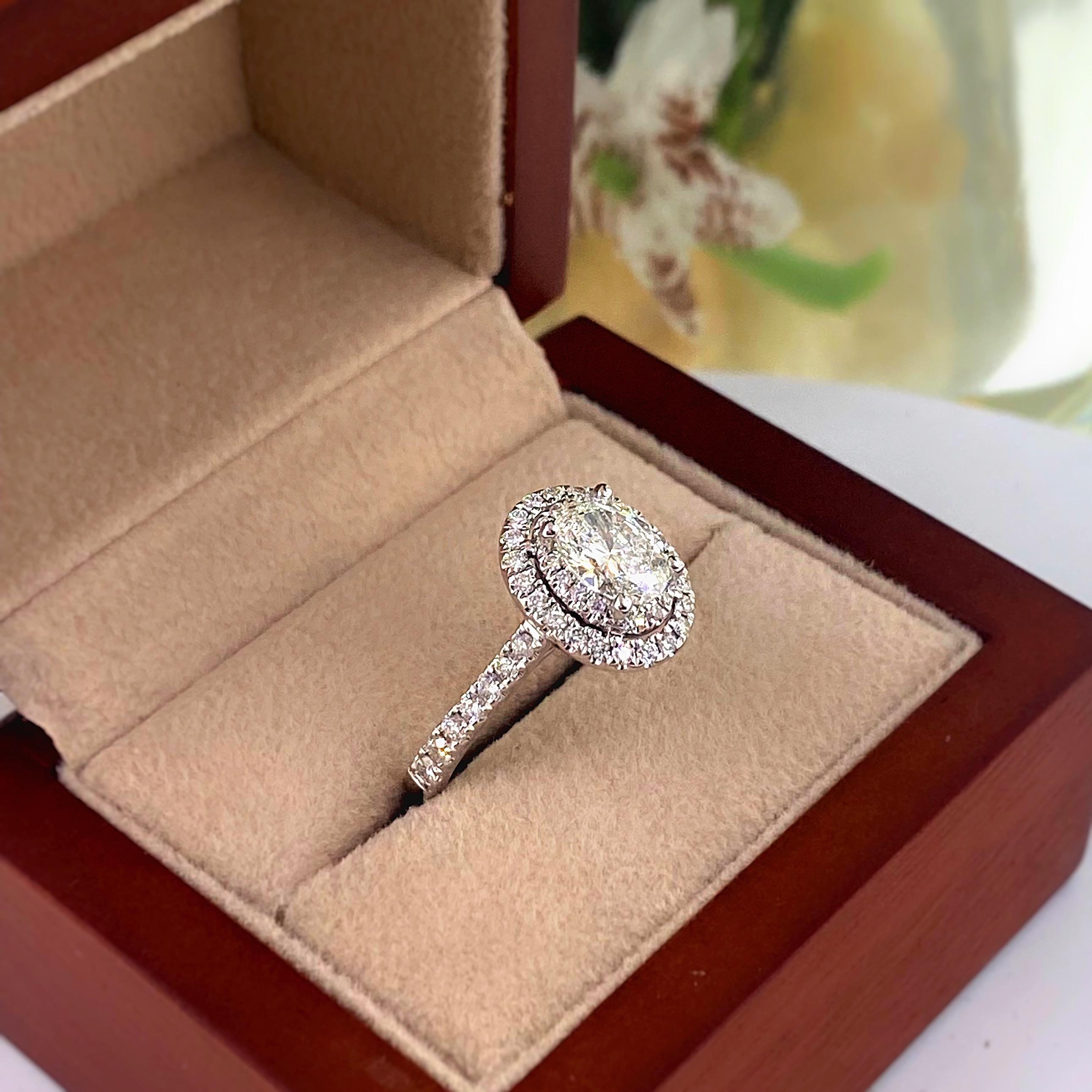 vera wang oval engagement rings