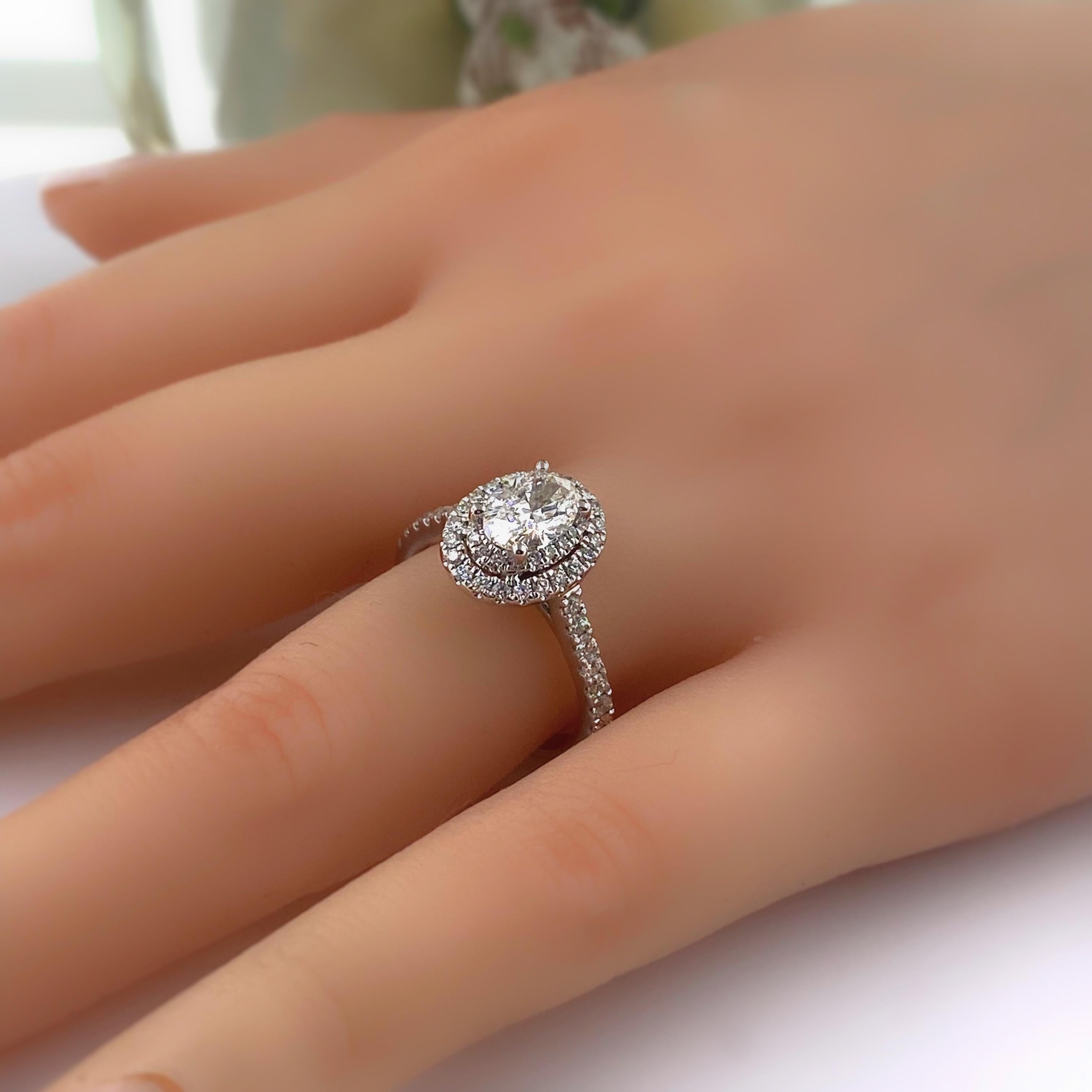 vera wang love oval diamond ring