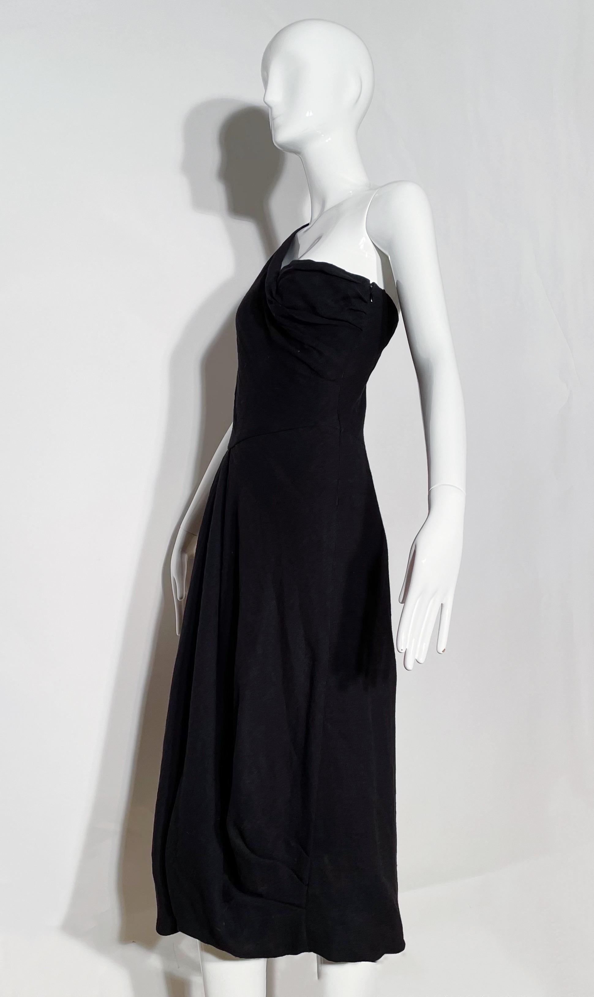 Vera Wang Ein-Schulter-Kleid im Angebot 1