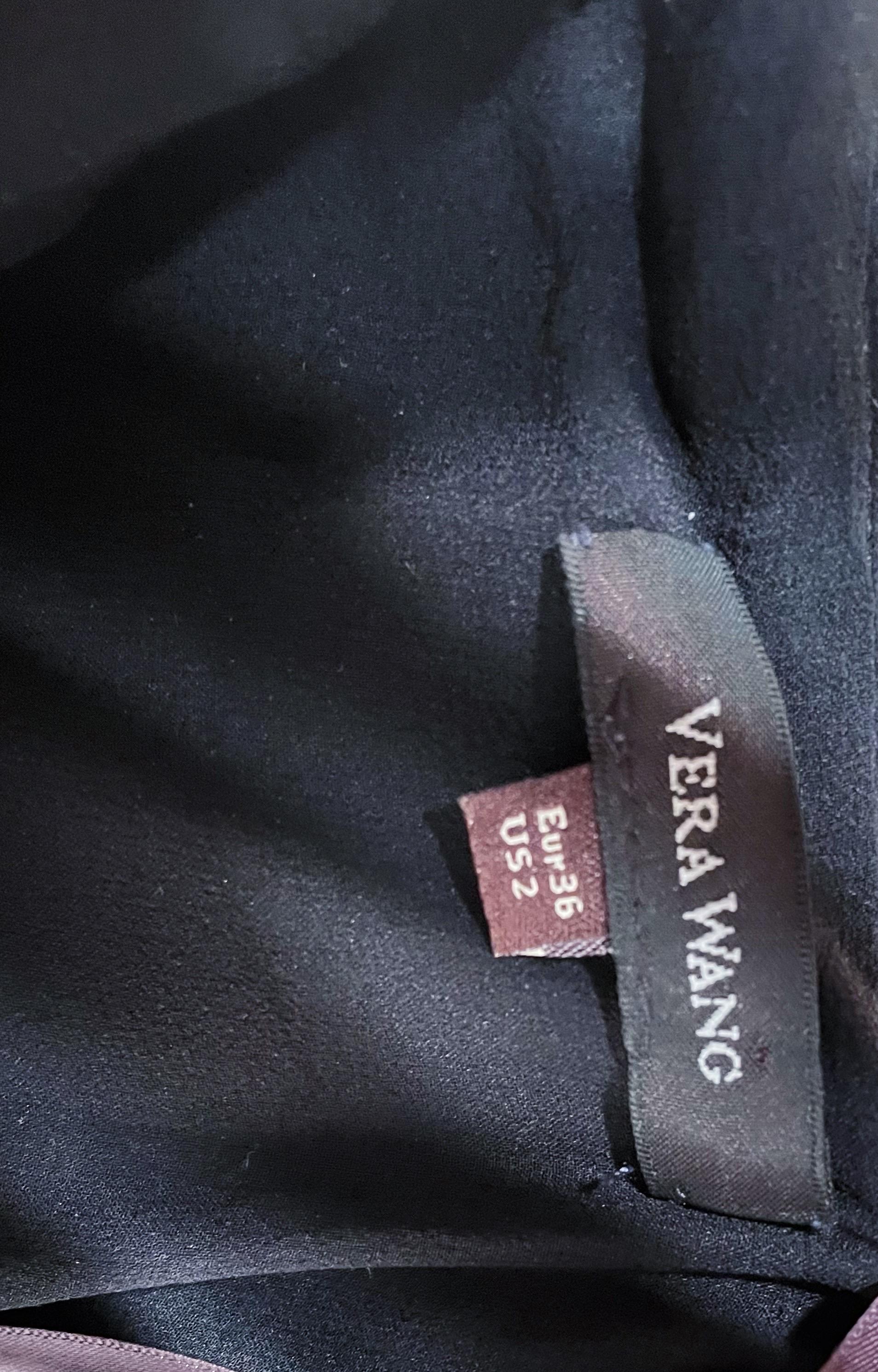 Vera Wang One Shoulder Dress For Sale 2
