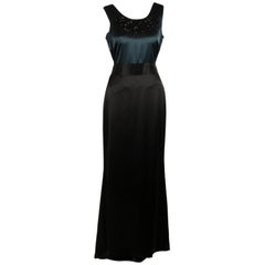 Vera Wang Satin Evening Dress Size 4