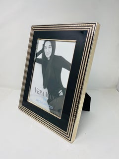 Vera Wang Silver Plated Photo Frame by Wedgewood, Modern Design, 1990s