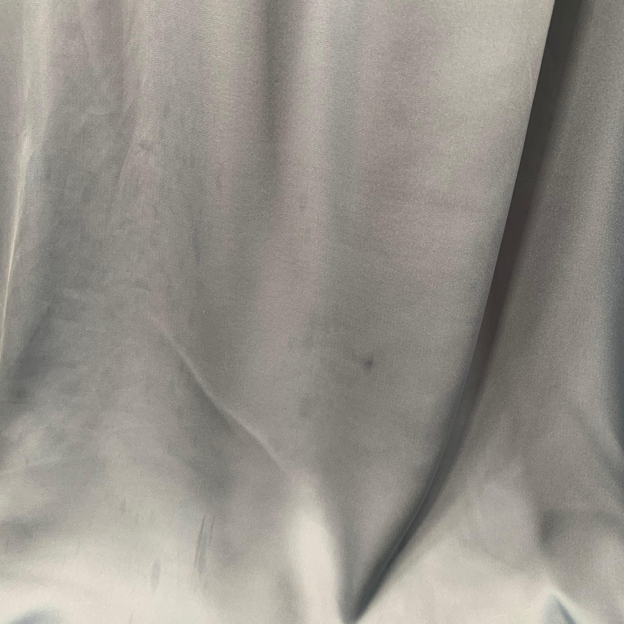 Vera Wang Taille 12 Robe de soirée longue dos nu en polyester bleu poussière Pour femmes en vente