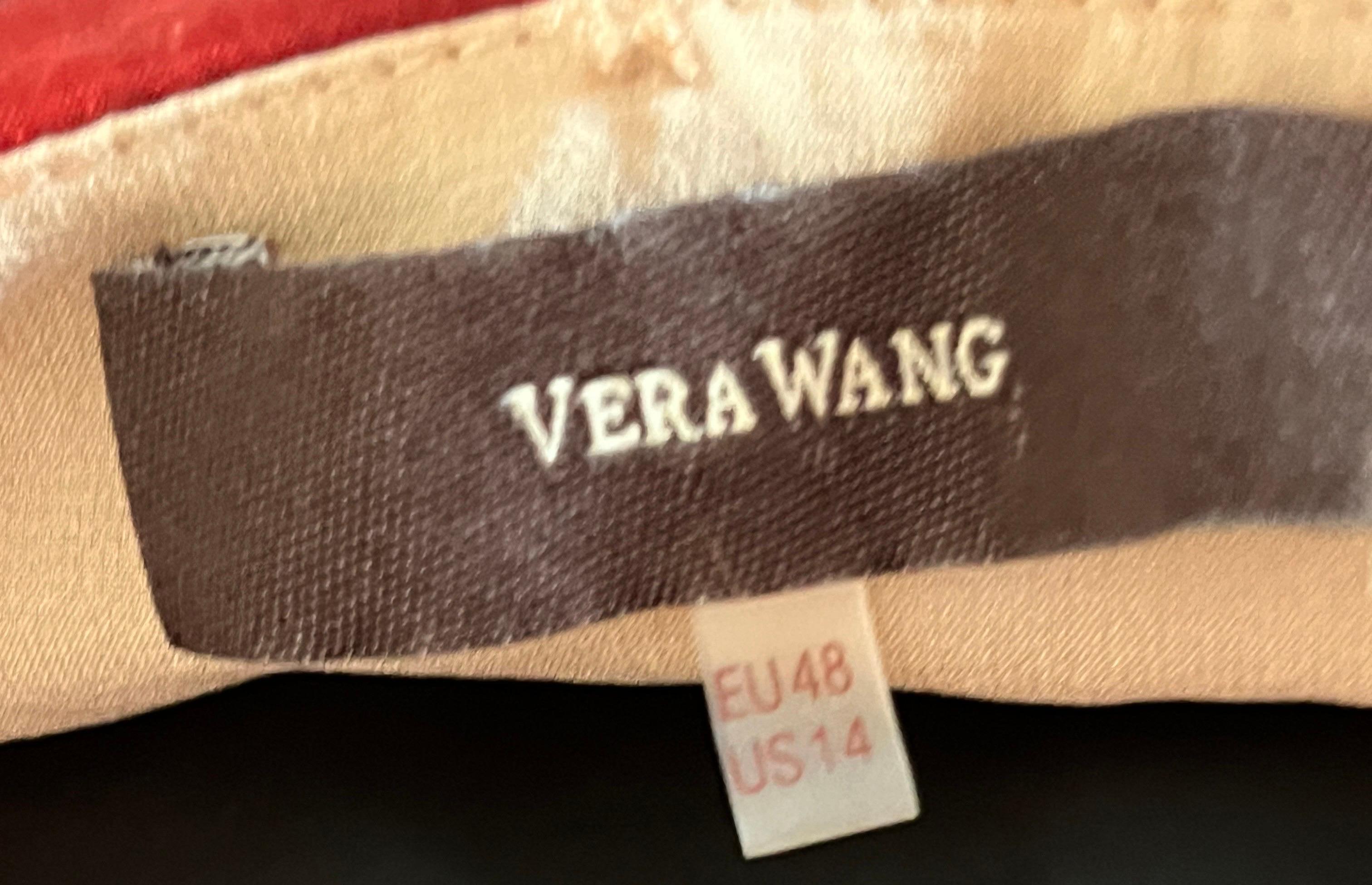Vera Wang Y2k Printed Sun Dress For Sale 5