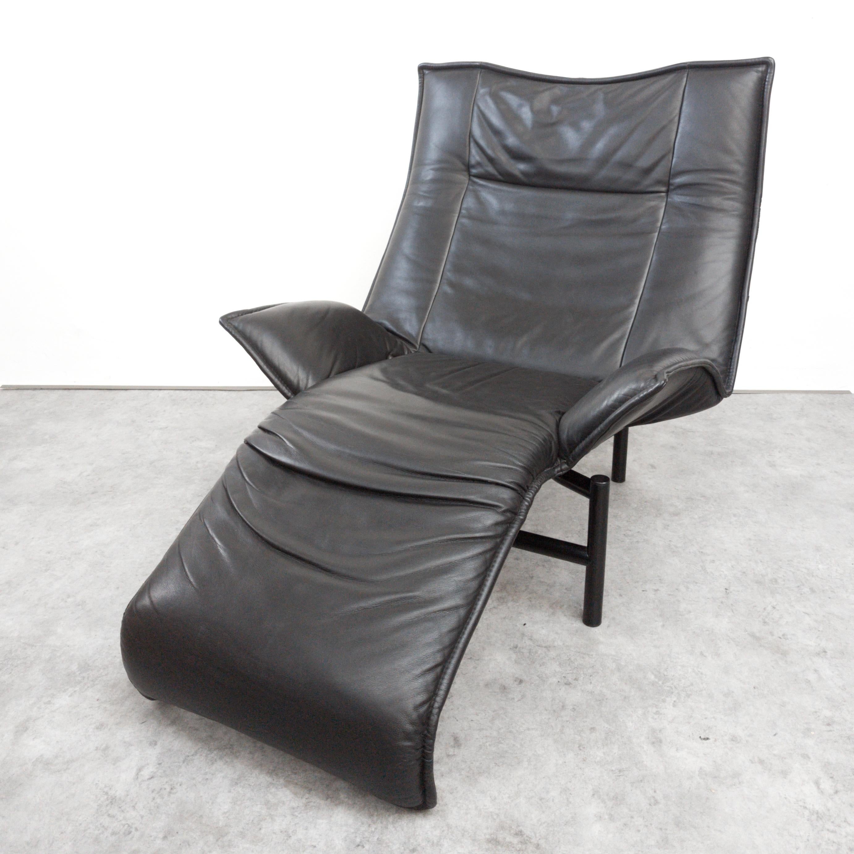 Modern Veranda Adjustable Lounge Chair by Vico Magistretti for Cassina