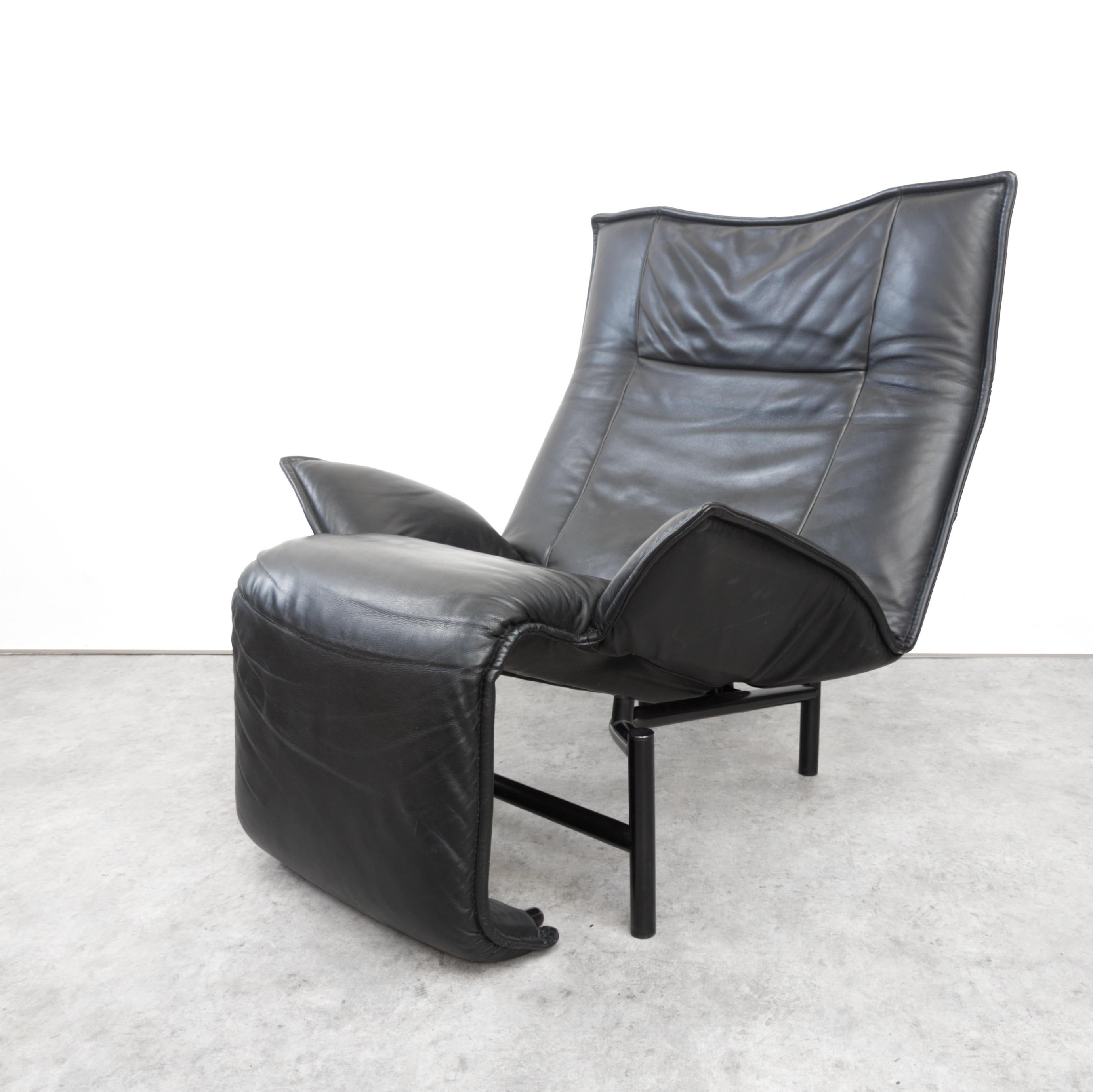 Veranda Adjustable Lounge Chair by Vico Magistretti for Cassina In Good Condition In PRAHA 5, CZ