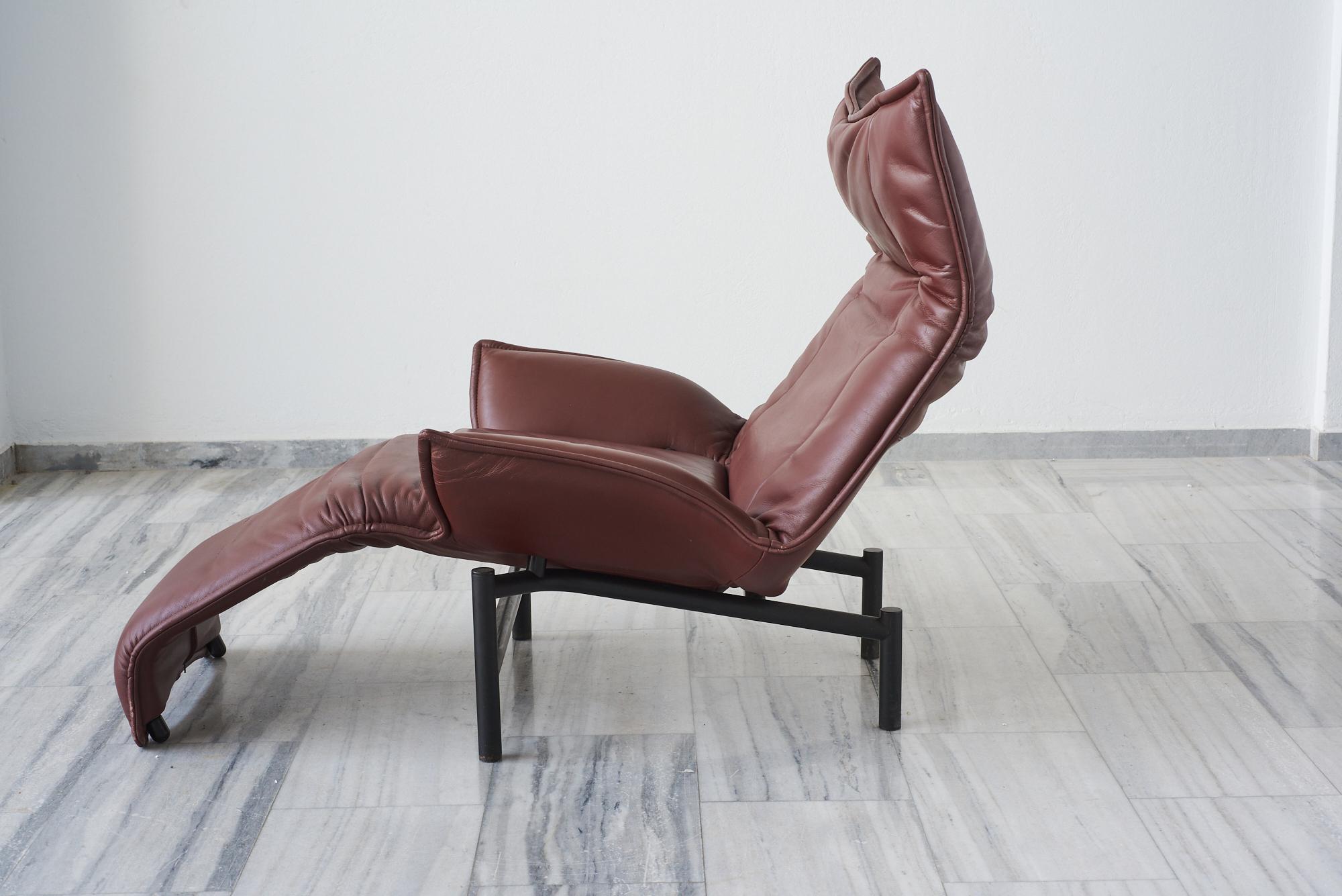 Chaise longue Veranda de Vico Magistretti para Cassina en Bueno estado para la venta en Athens, Attiki