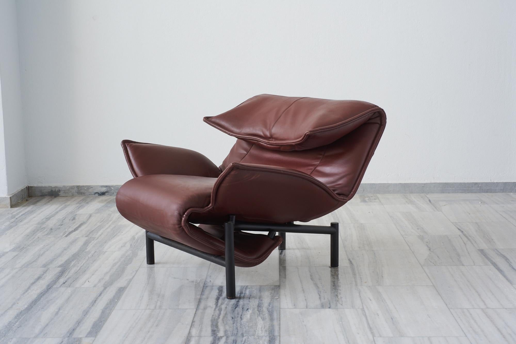 Chaise longue Veranda de Vico Magistretti para Cassina finales del siglo XX en venta