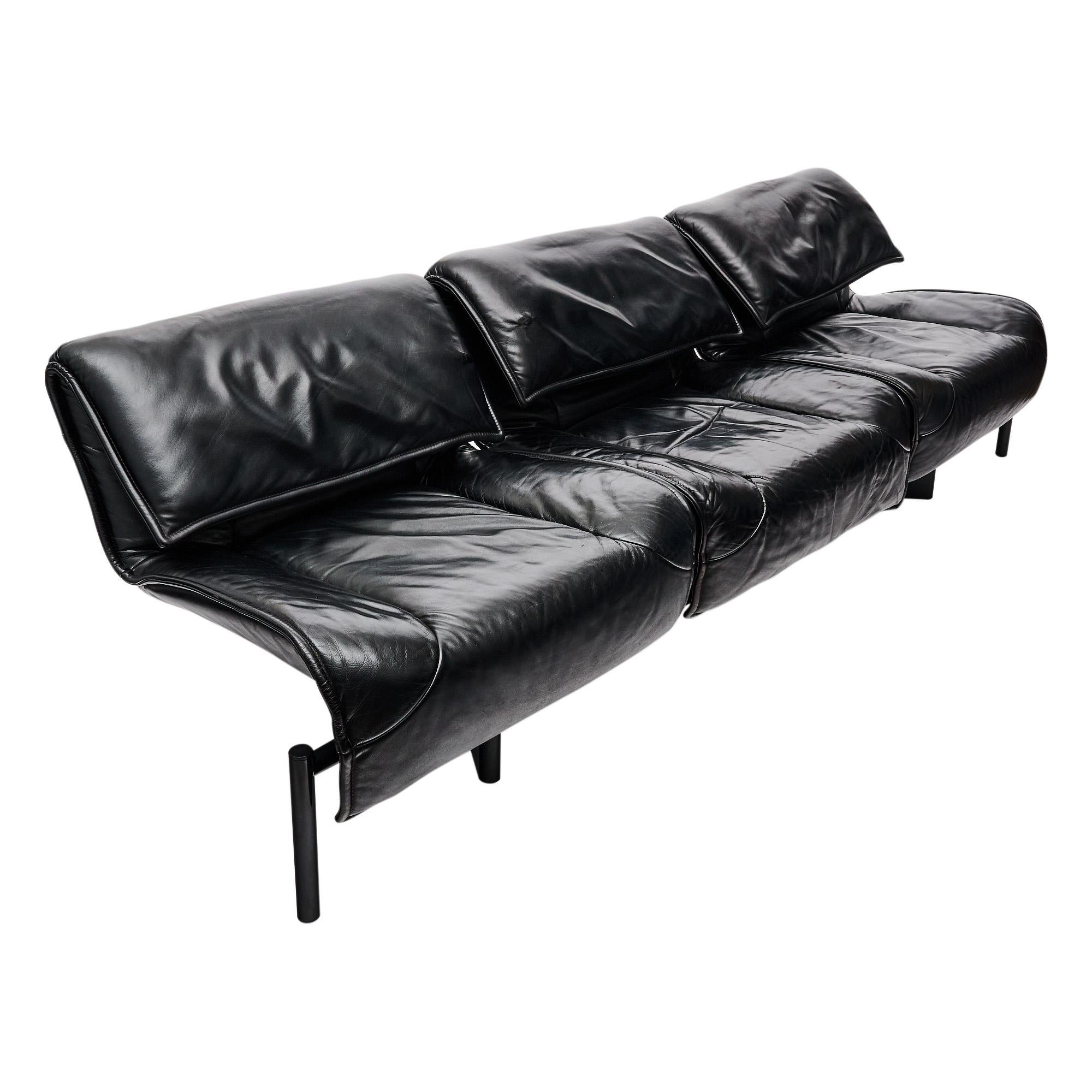 Ensemble canapé et fauteuil Veranda de Vico Magistretti pour Cassina Bon état - En vente à Austin, TX