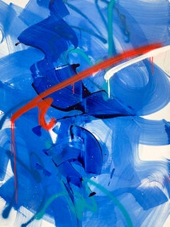 Blue , 120x90 cm, acrylic, canvas