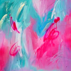 BUDAPEST , 100x100 cm, Acryl, Leinwand