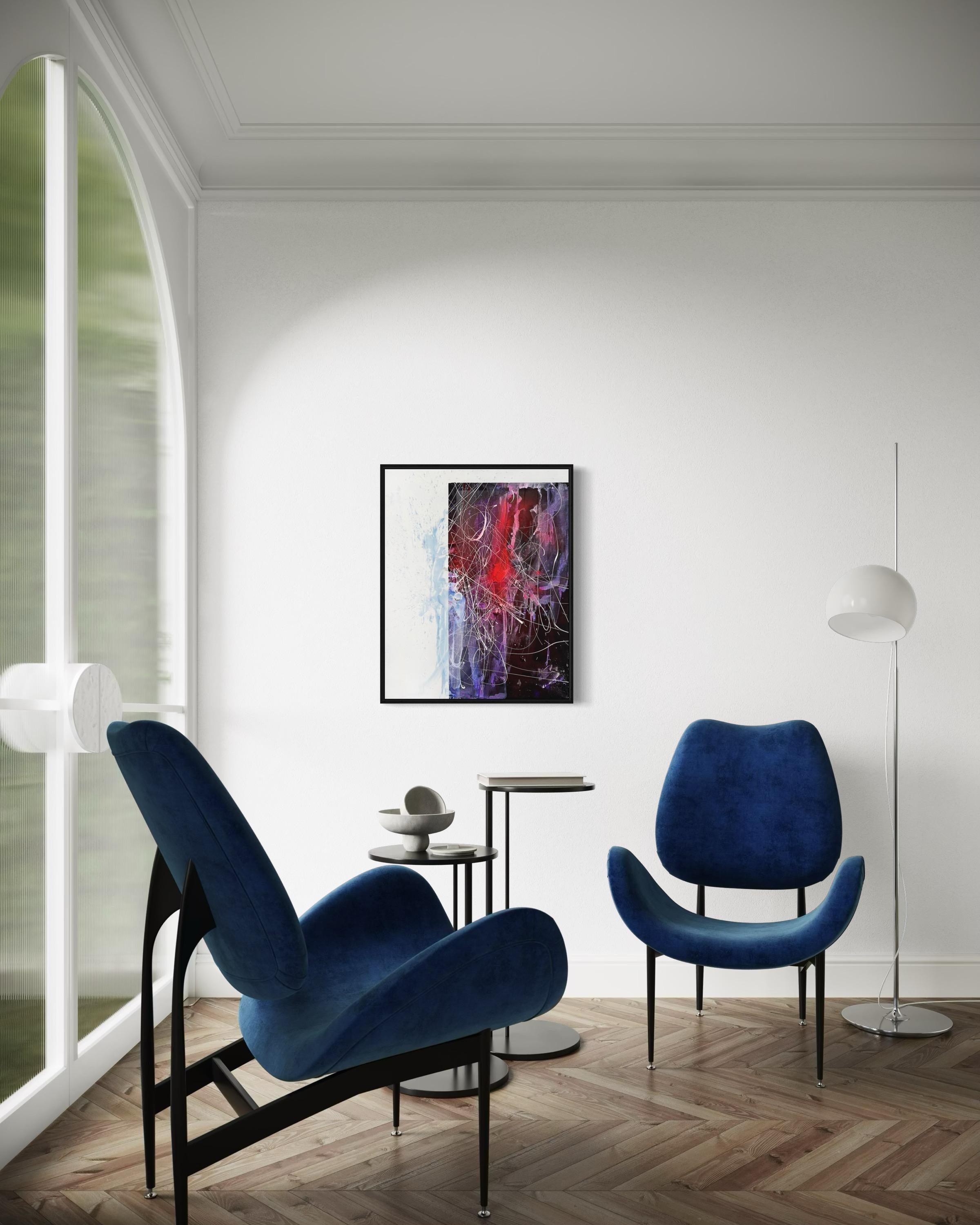 Esquina, 75x60cm, acrílico, lienzo en venta 2