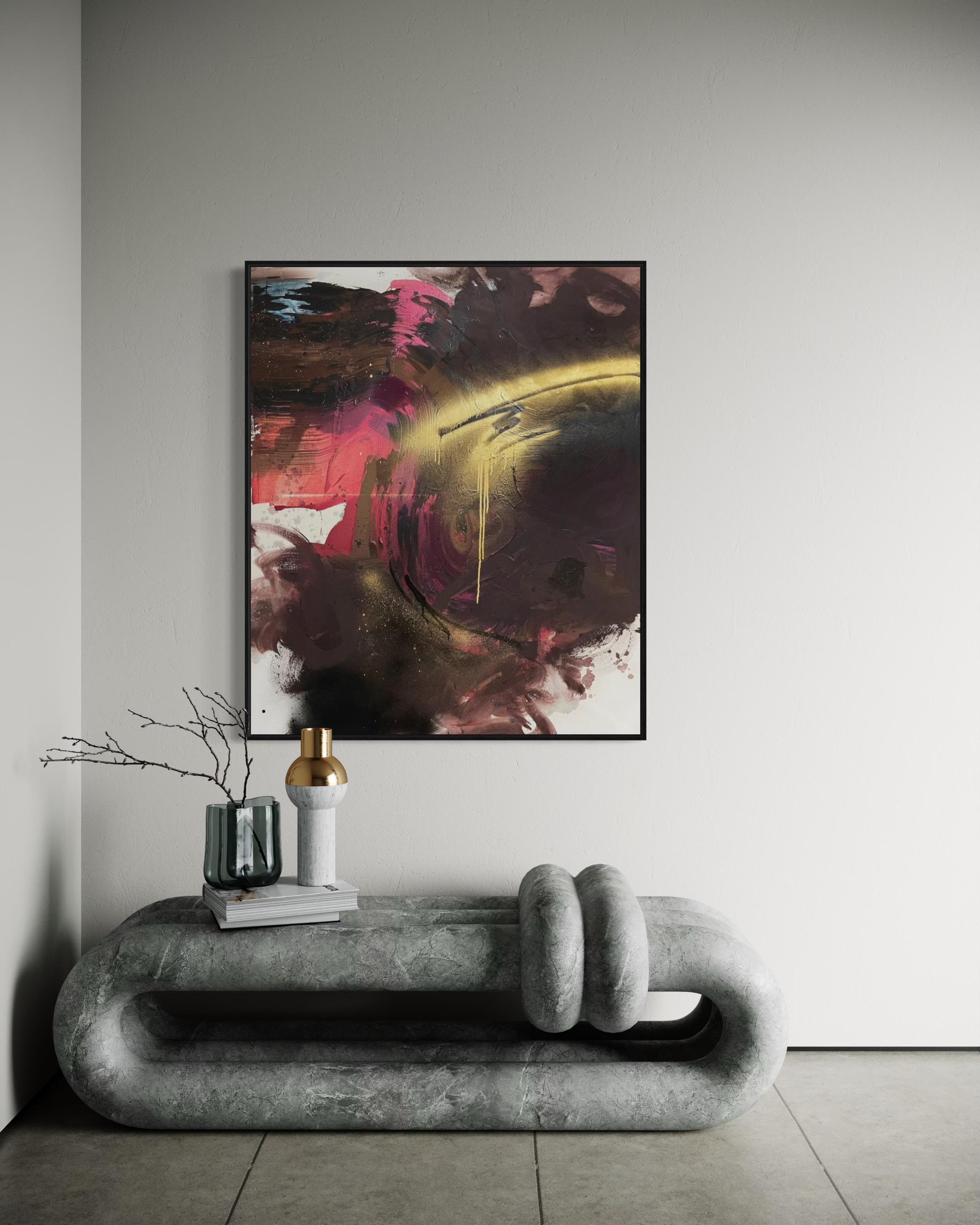 El Dorado 2 , 120x100cm, acrílico, lienzo en venta 2