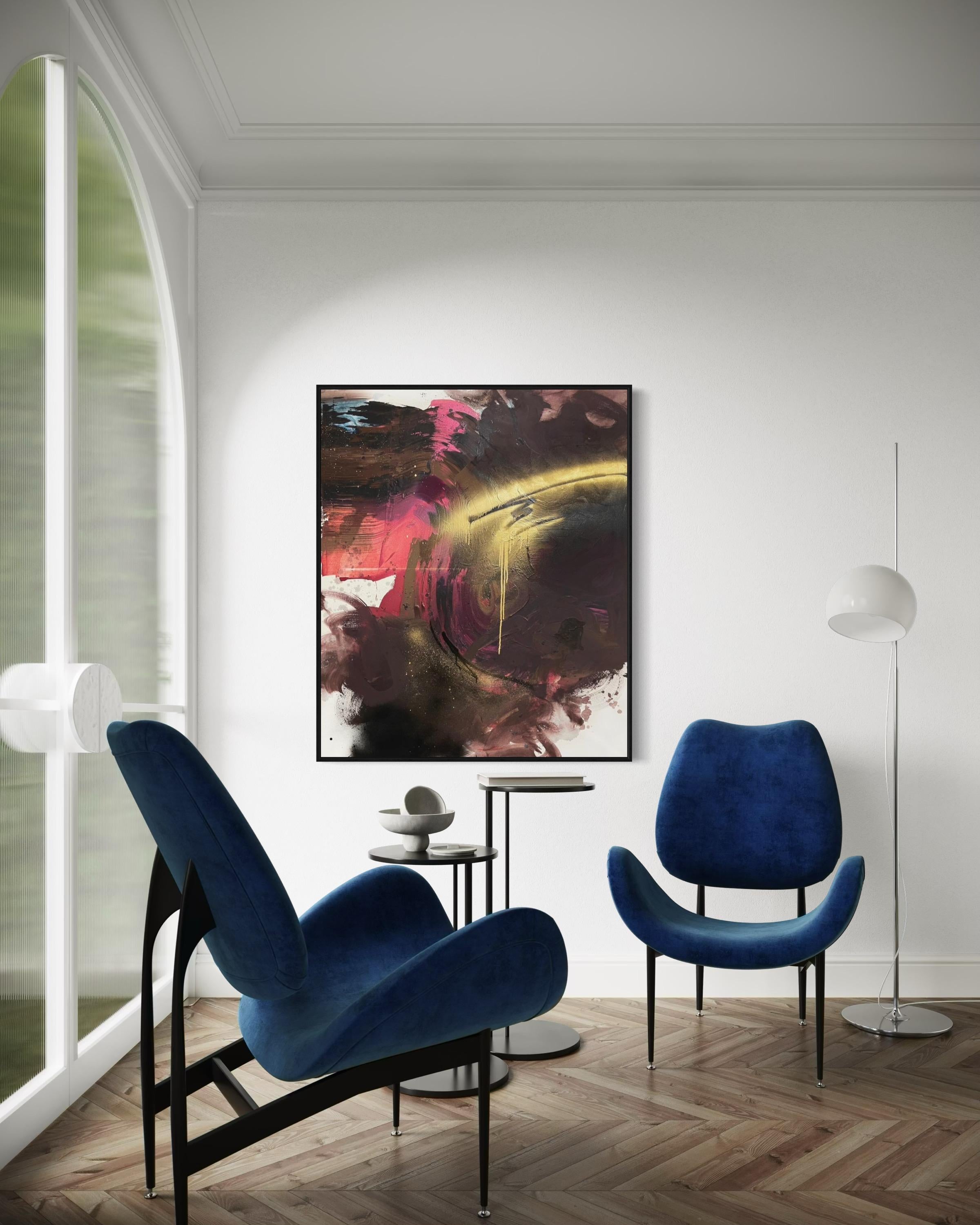 El Dorado 2 , 120x100cm, acrílico, lienzo en venta 3