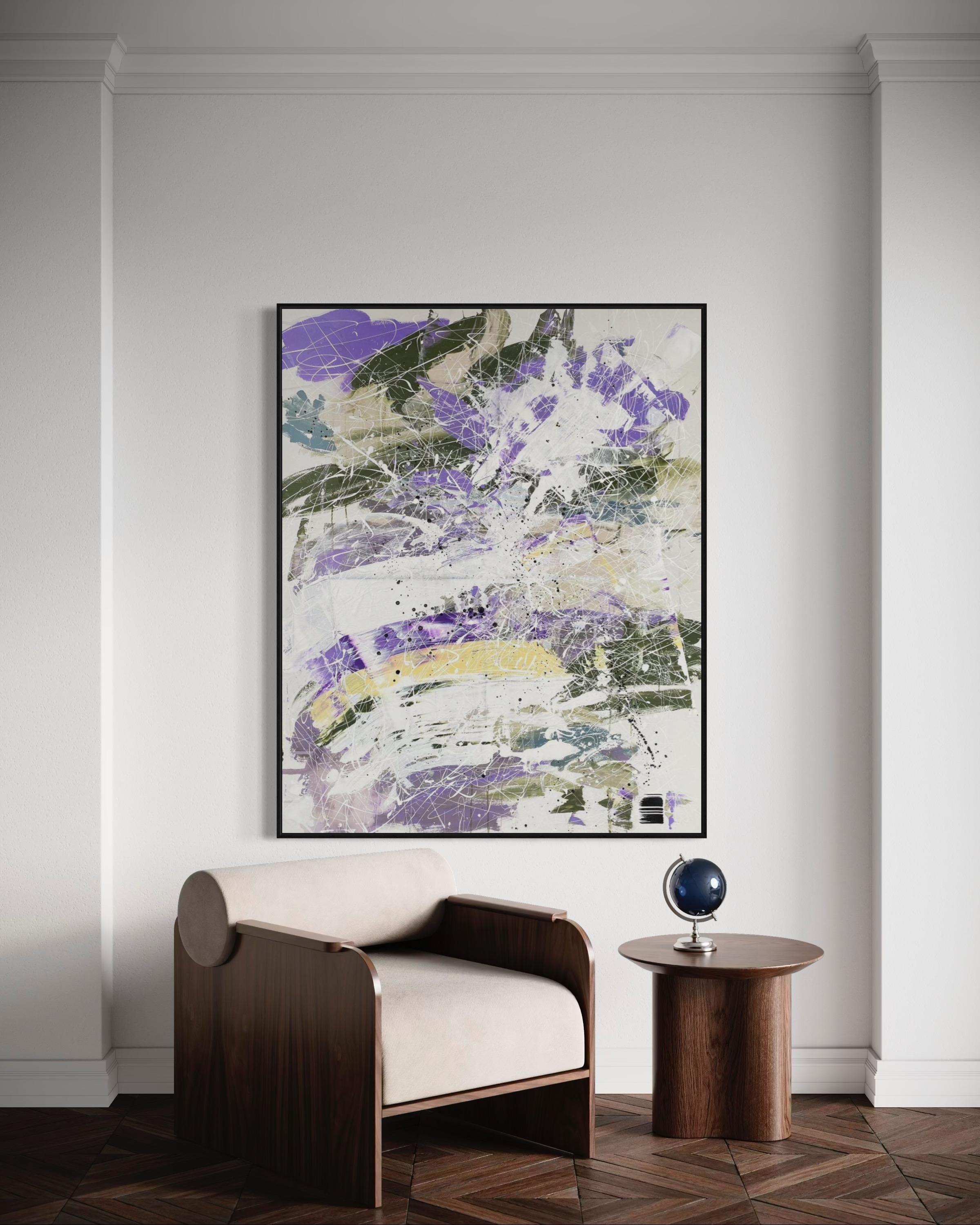Nada está claro, pero es muy interesante, 150x120cm, acrílico sobre lienzo en venta 2
