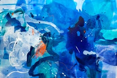 Ozean 2 , 100x150 cm, Acryl, Leinwand