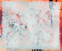 "Óxido" 100x120 cm, acrílico sobre lienzo, pan de oro