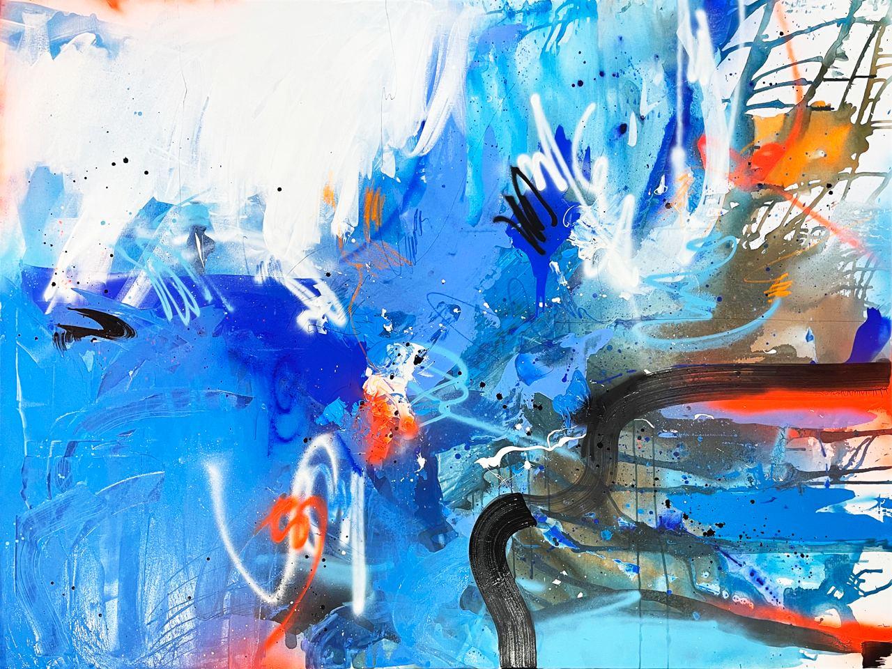 oxygen , 250x170 cm, acrylic, canvas