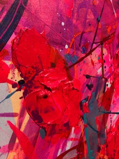 Pinky , 120x100cm, acrylic on canvas