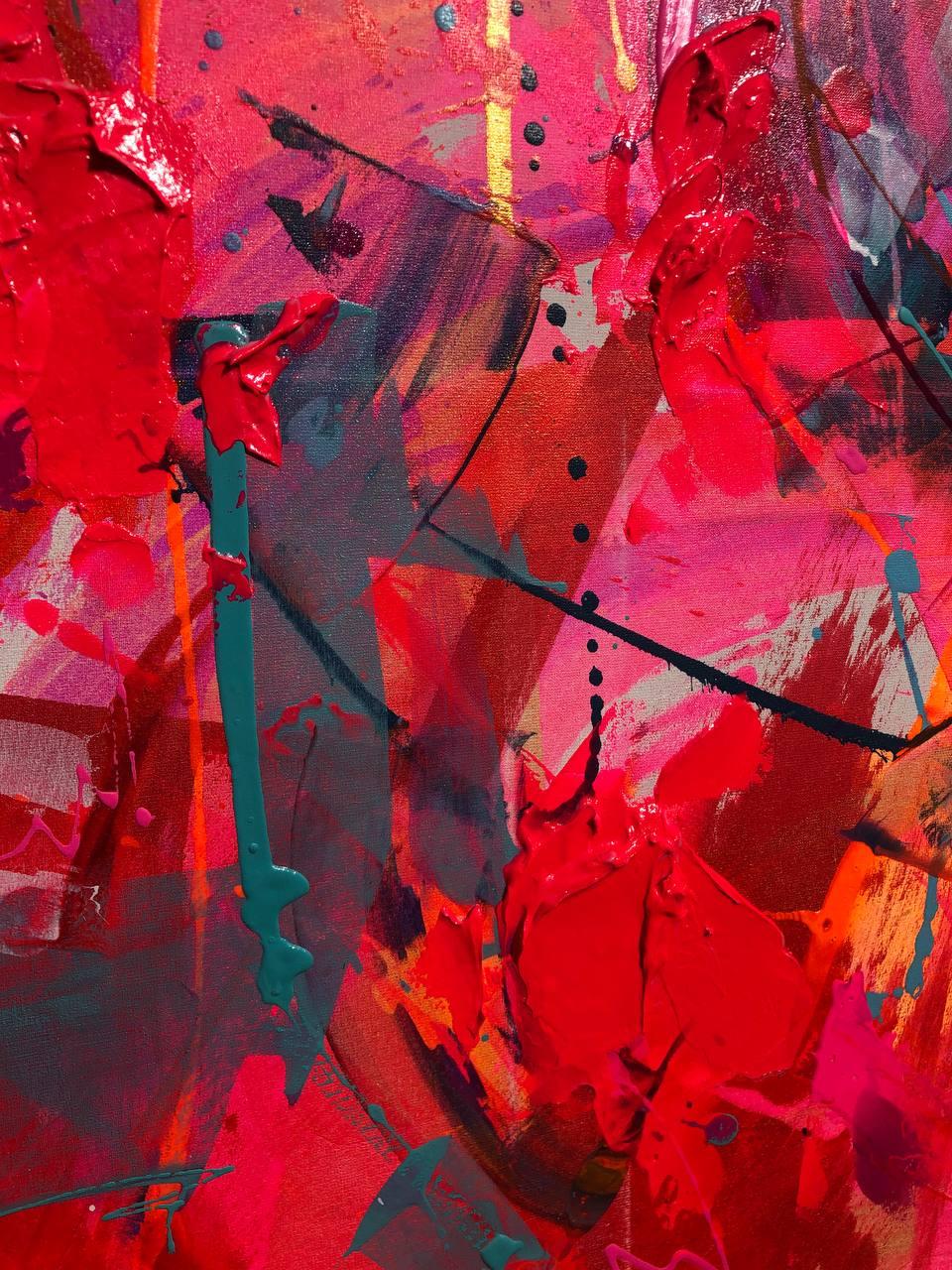 Pinky , 120x100cm, acrílico sobre lienzo en venta 1