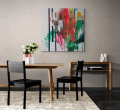 Power 2, 120x120 cm, Acryl auf Leinwand