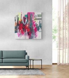 Power 3, 120x120 cm, Acryl auf Leinwand