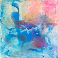 Used "Seven Skies" 100x100 cm, acrylic on canvas