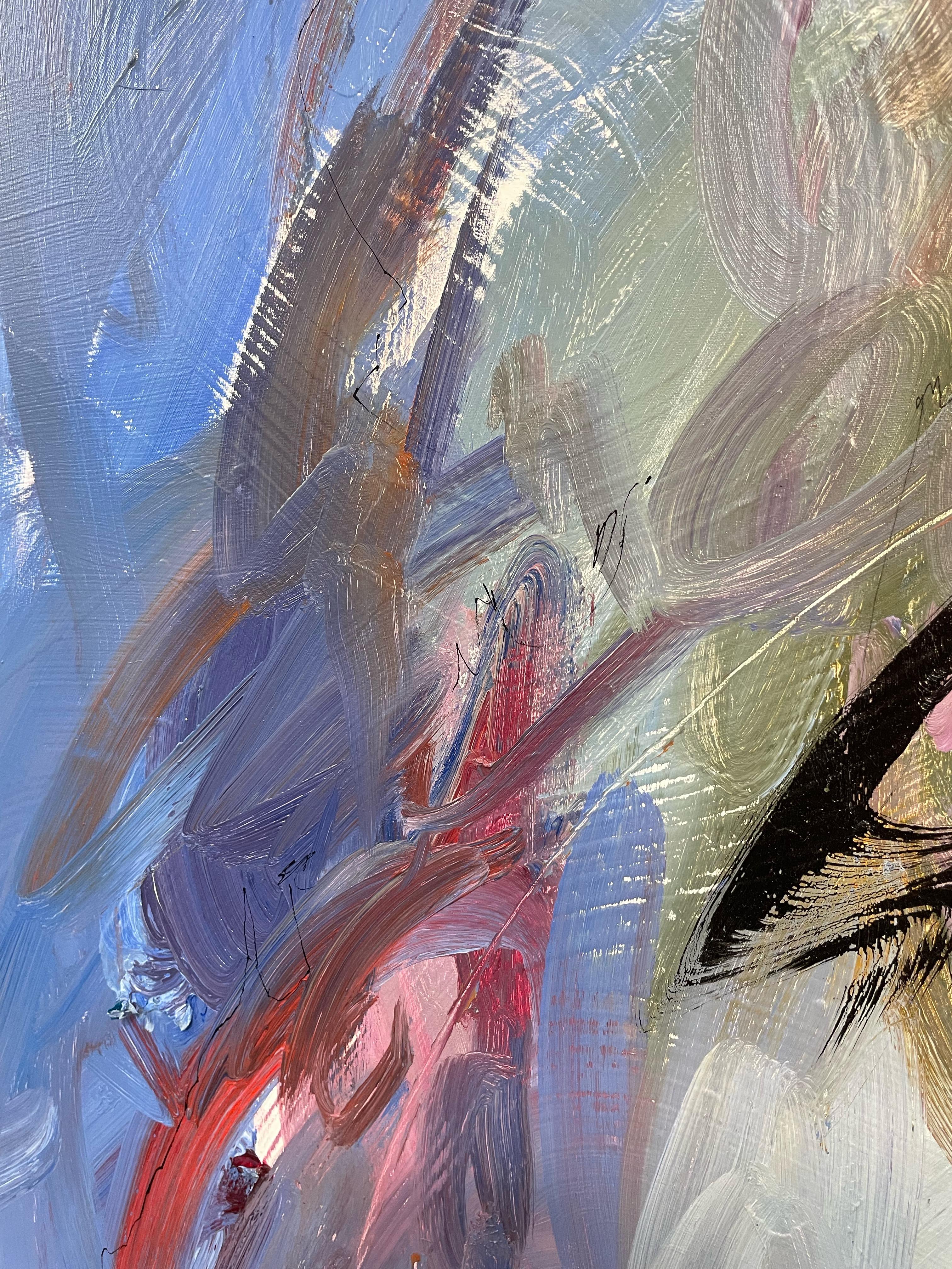 Looping , 120x100 cm, acrilico, tela in vendita 1