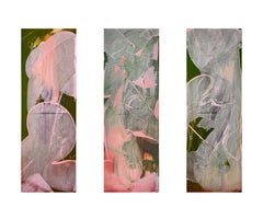 Triptych "A Story for Three" 100x50cm x3, acrylic, canvas