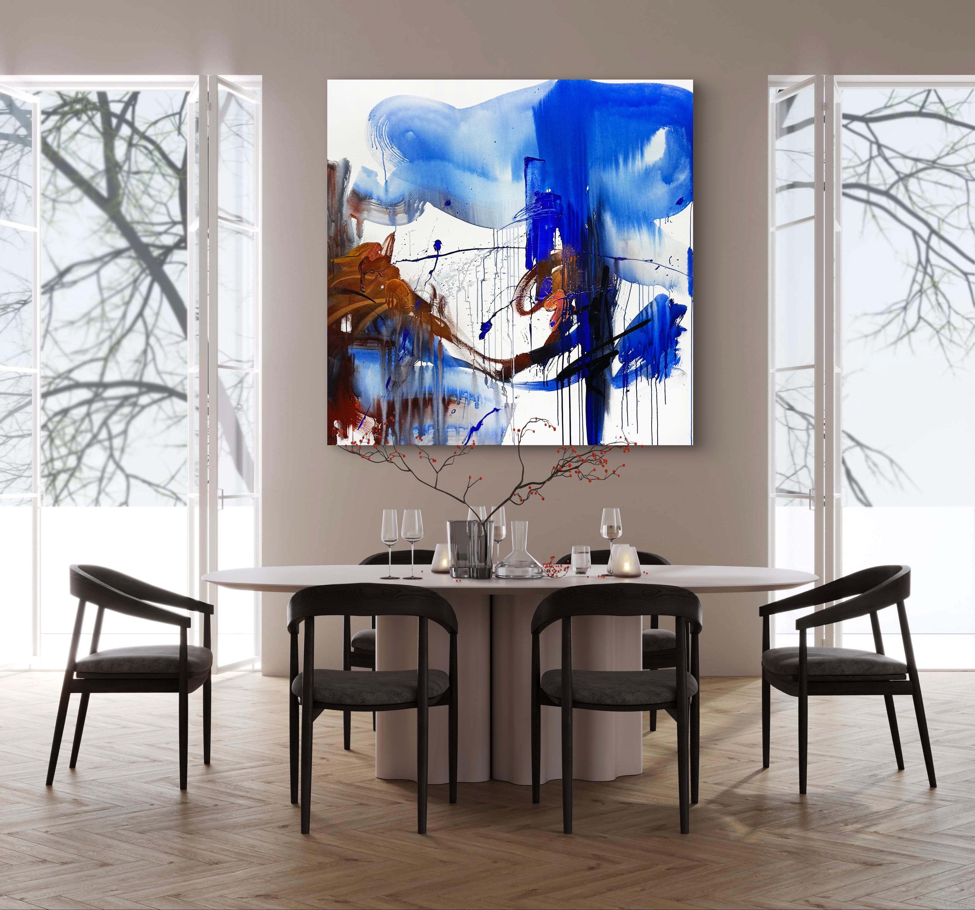 Where Dreams May Come , 140x140 cm, Acryl, Leinwand