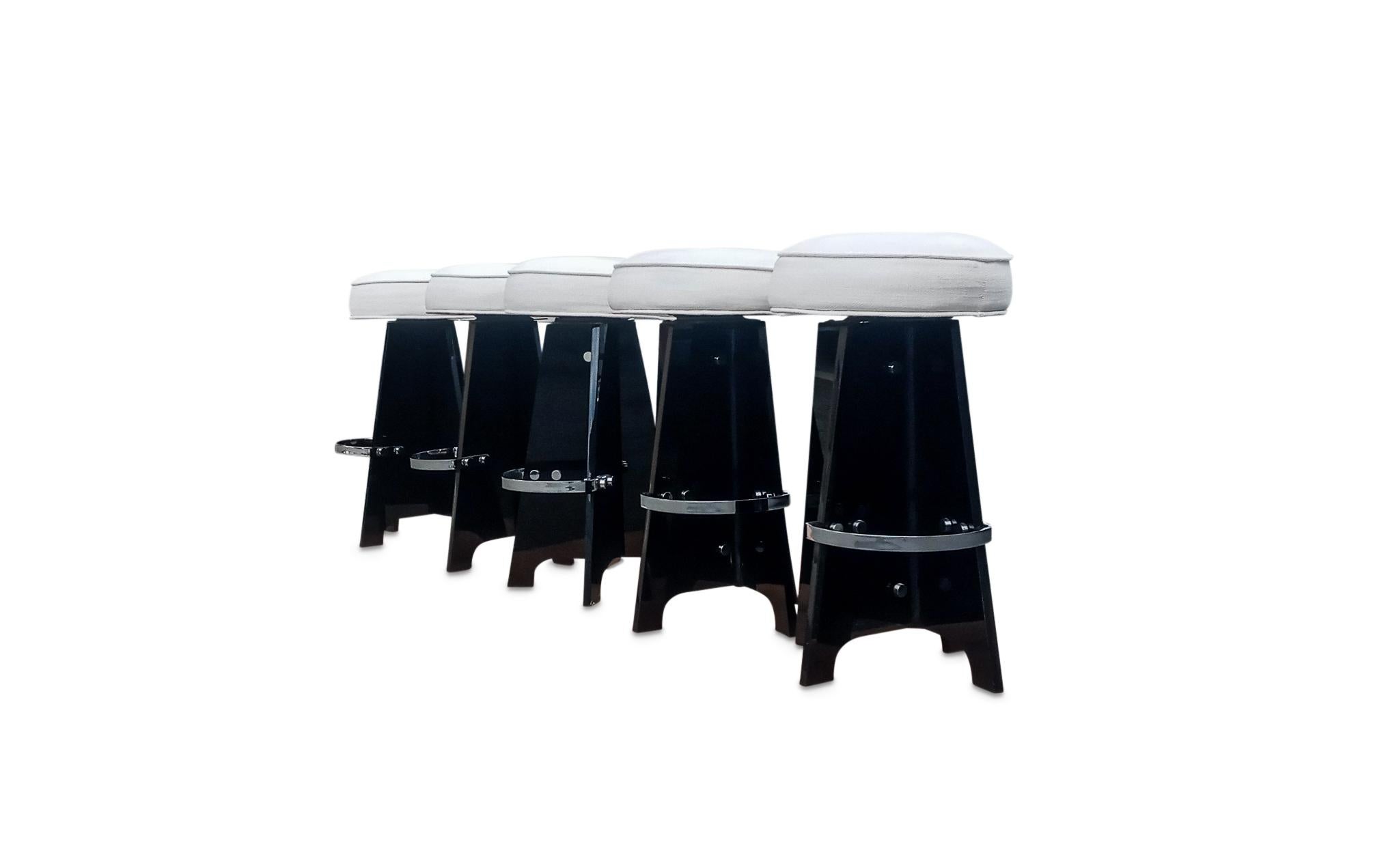 space age bar stools