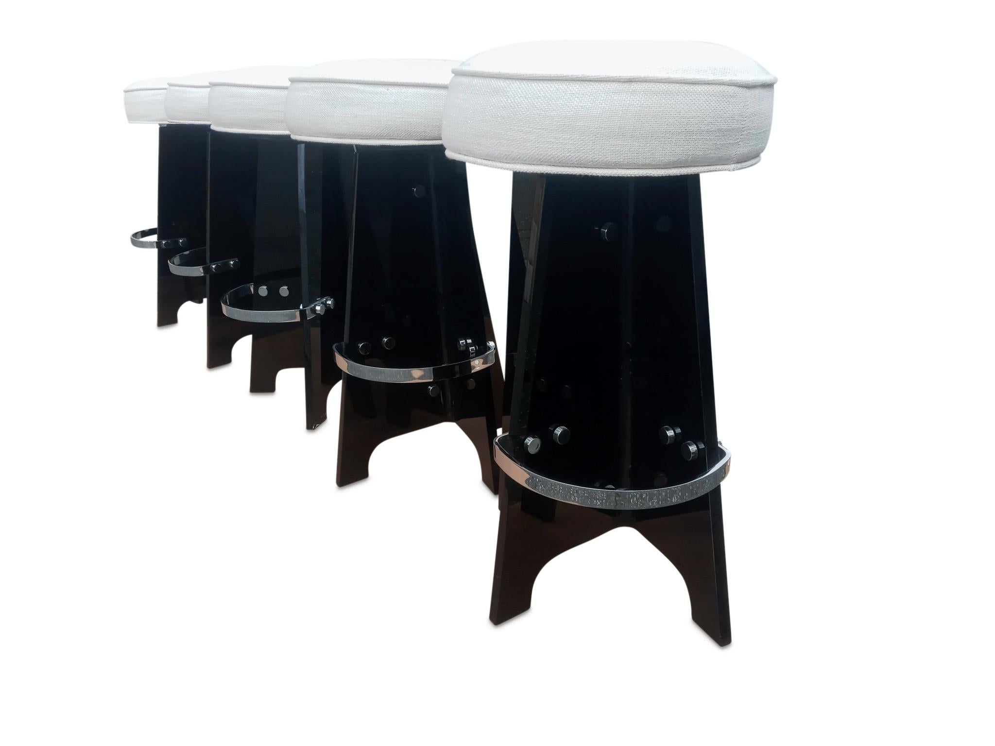 space age bar stools