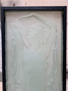 Verart Paris Glass Slab, Lauro Louis, 1925