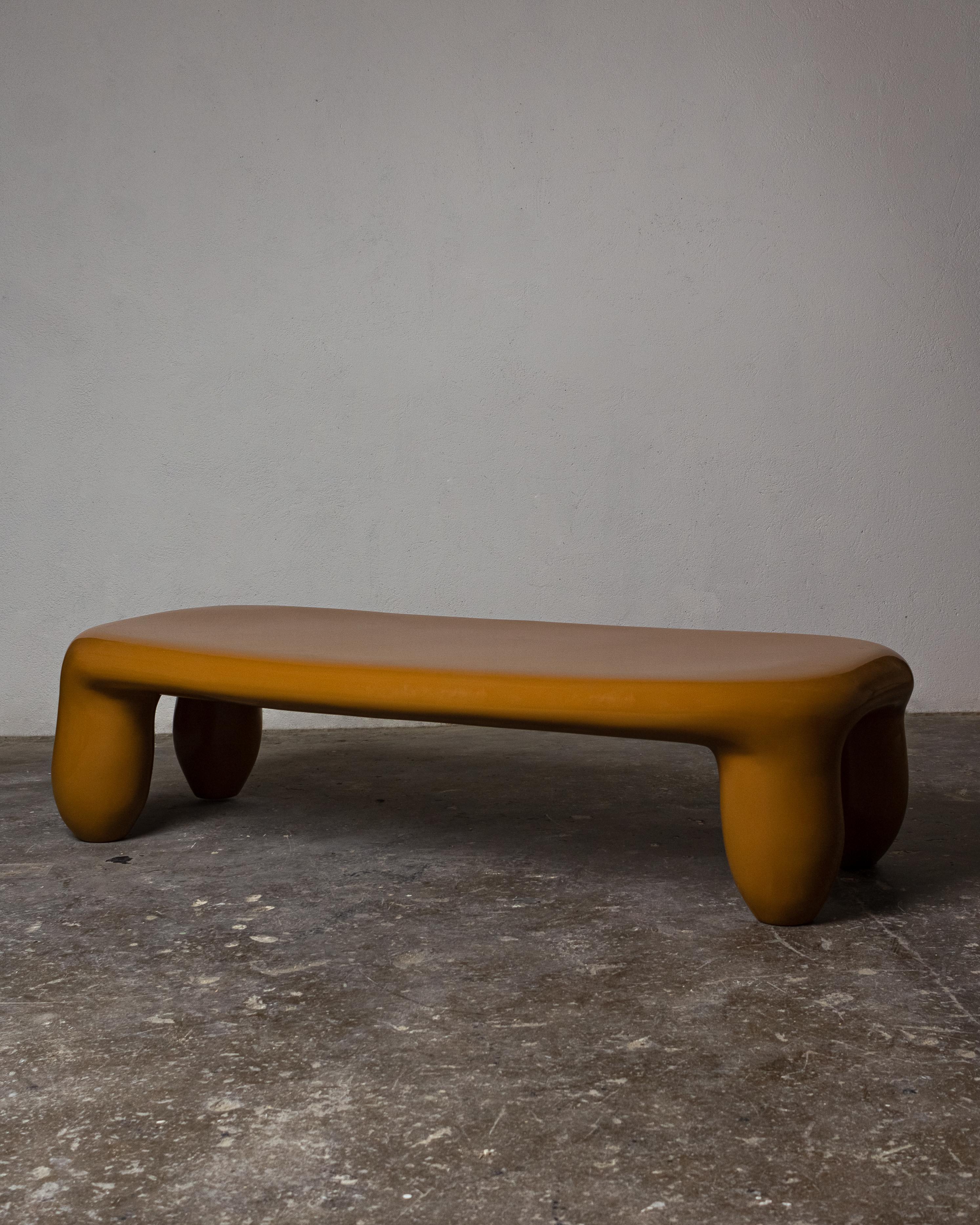Varnished Veras Coffee Table by Pedro Ávila For Sale