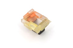 Anello d'ambra Verborgen in cristallo di rocca e argento di Julia Obermaier