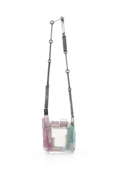 Verborgen Necklace in Rock Crystal & Silver by Julia Obermaier