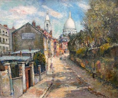 Paris – Montmartre, Charles Verbrugghe, Bruges 1877 – 1974 Paris, Signed