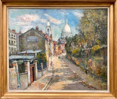 Paris - Montmartre, Charles Verbrugghe, Bruges 1877 - 1974 Paris, Signé