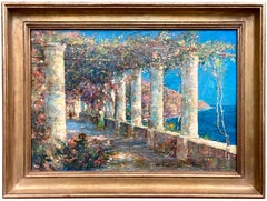 Terraza de los Capuchinos, Convento de Amalfi, Charles Verbrugghe, 1877 - 1974